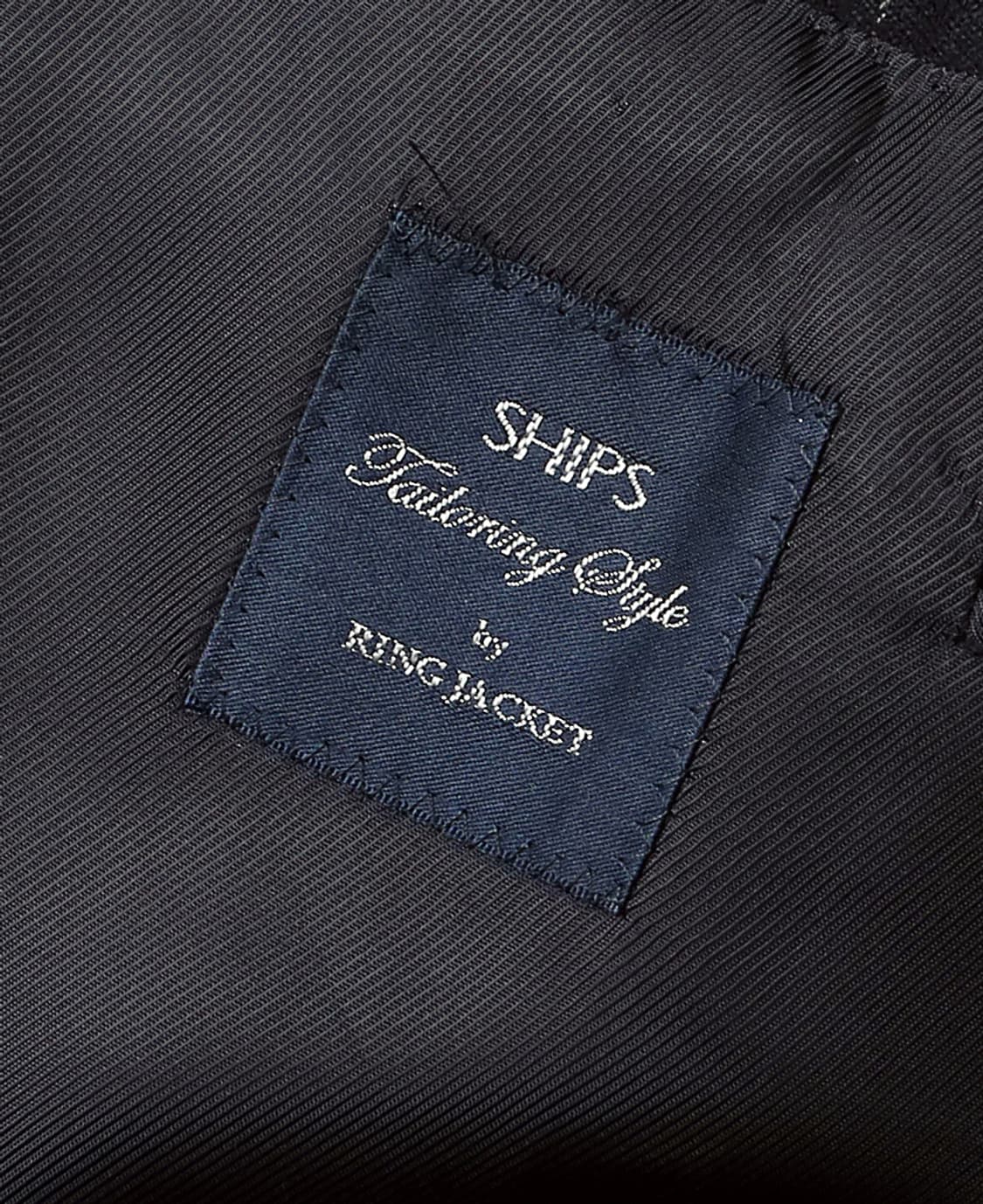 쉽스 [Ships] 다크 네이비 스트라이프 울 "링자켓 메이드" 수트 상품이미지6