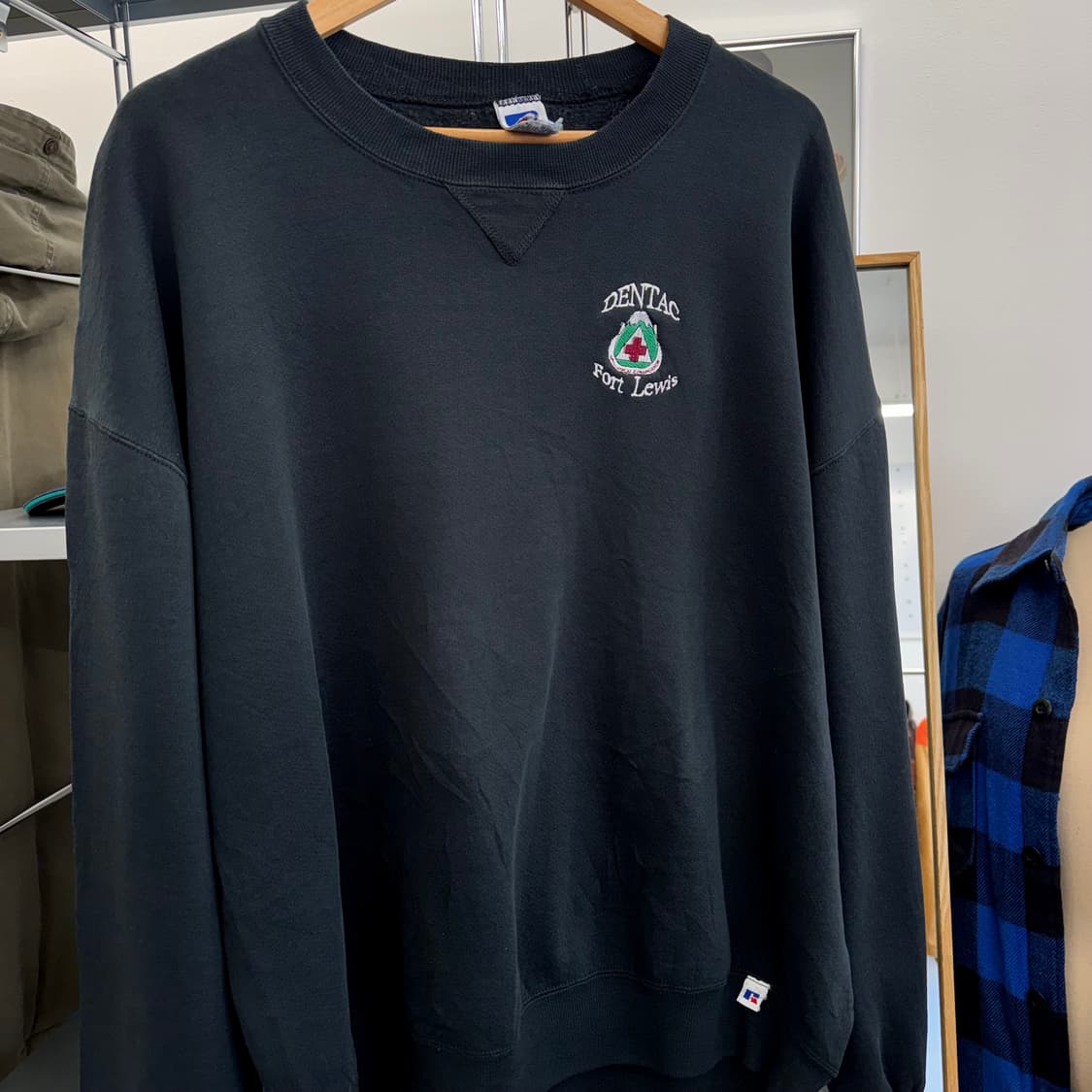 90s 러셀 빈티지 스웻셔츠 맨투맨 made in USA (2XL) 상품이미지2