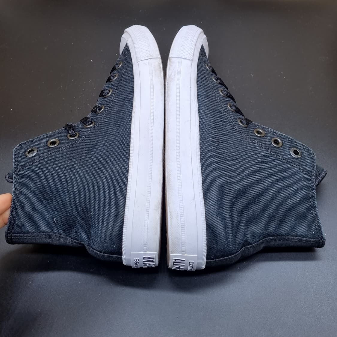 컨버스 척테일러 블랙 남성하이탑260  상품이미지5