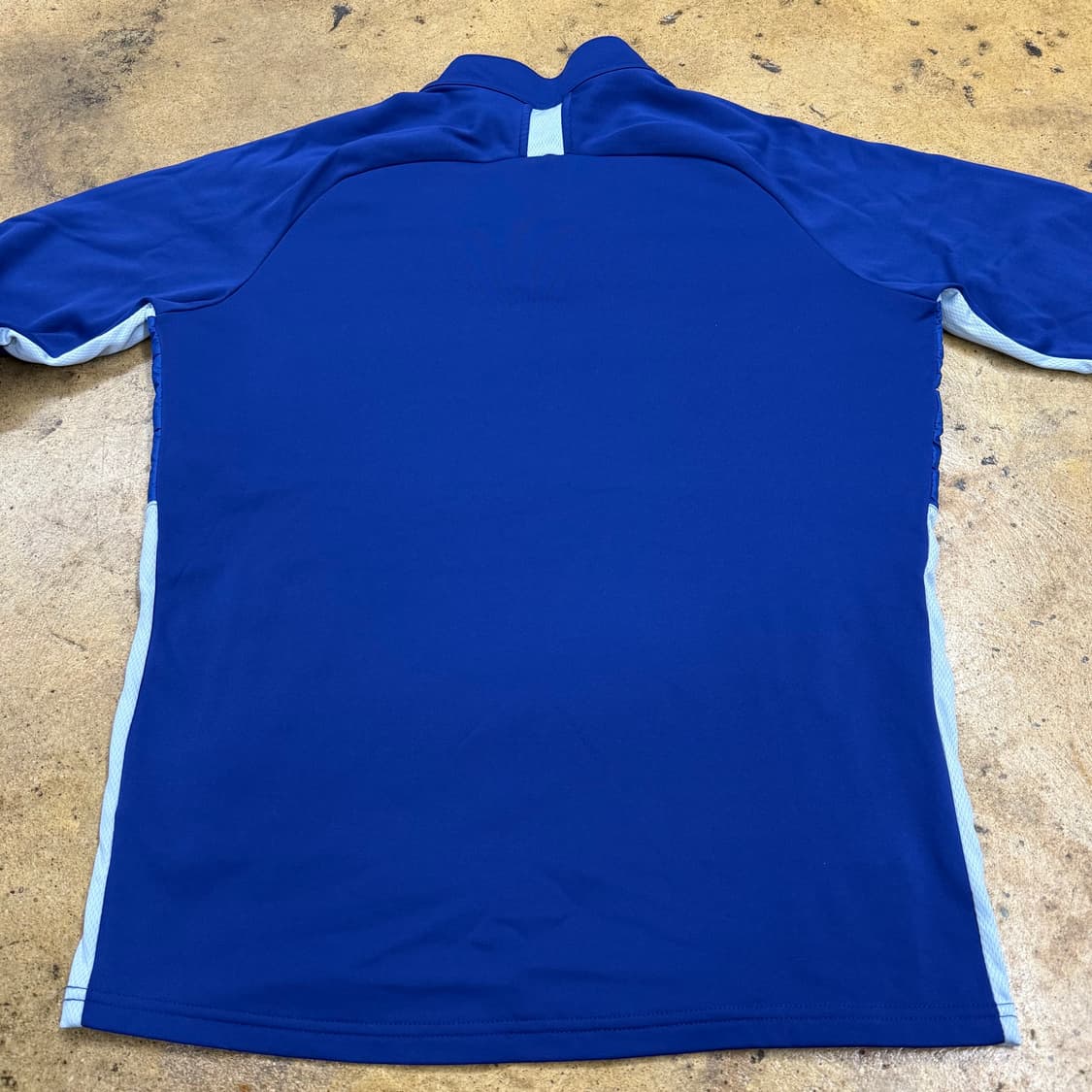 [정품/M,95] 나이키 드라이핏 윈터 드릴탑 블루 b14 상품이미지4