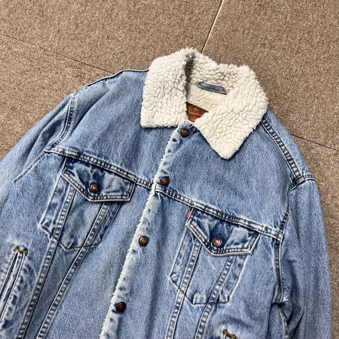 리바이스 양털 데님 자켓 상품이미지3