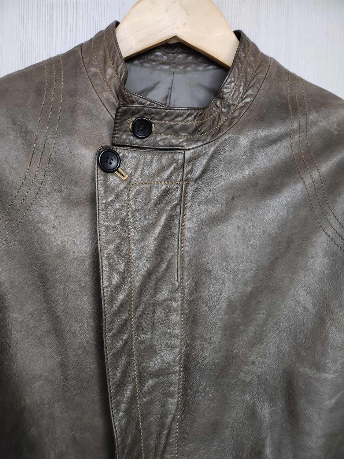 우영미 남성 가죽자켓  상품이미지3