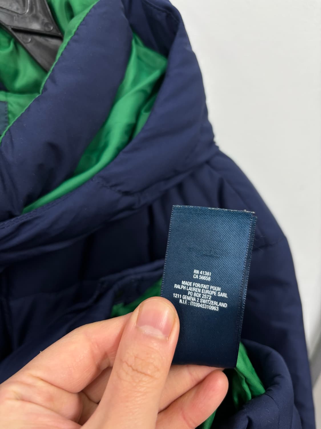 폴로랄프로렌 푸퍼 다운패딩(후드탈착) 상품이미지8