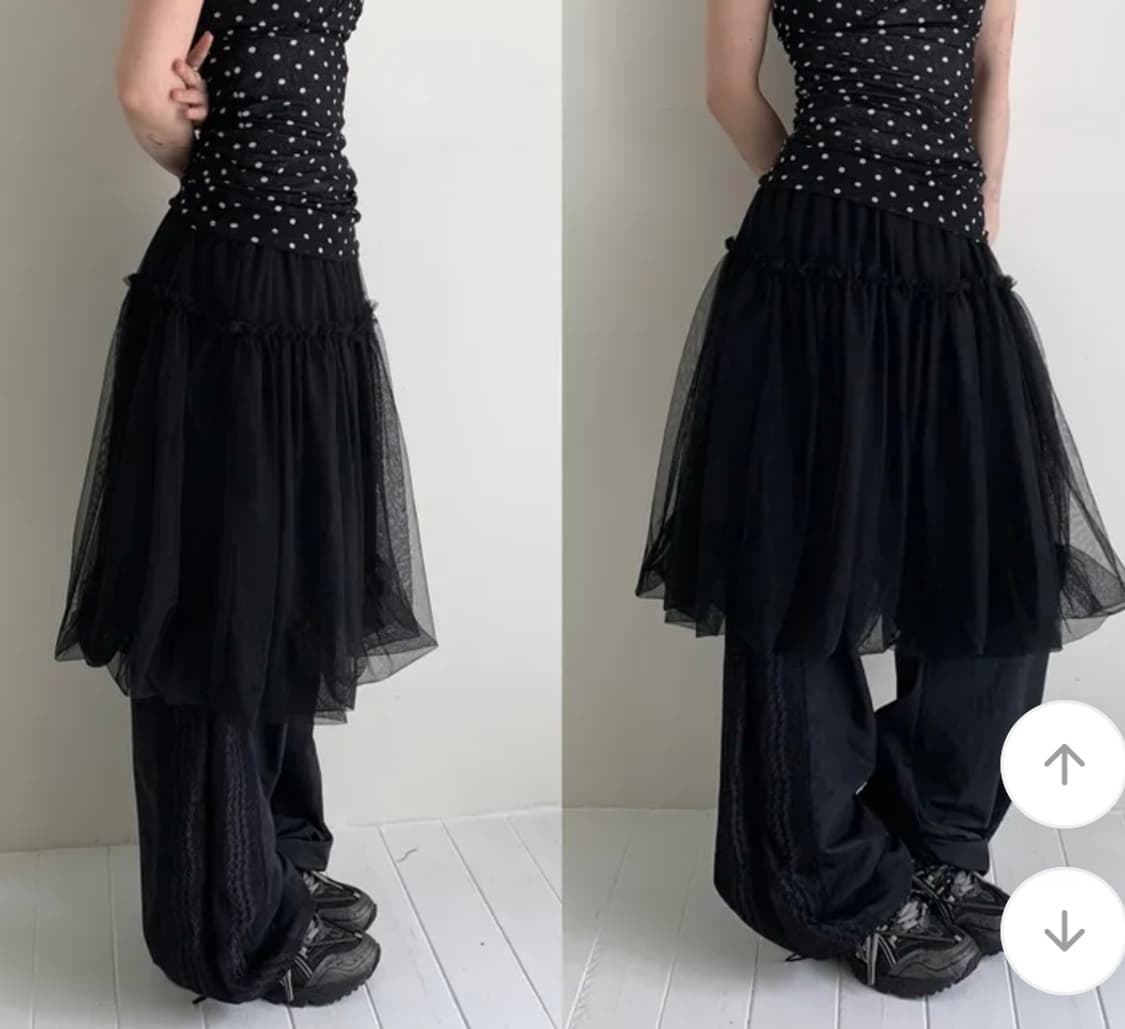 레이어드 벌룬 스커트 상품이미지2