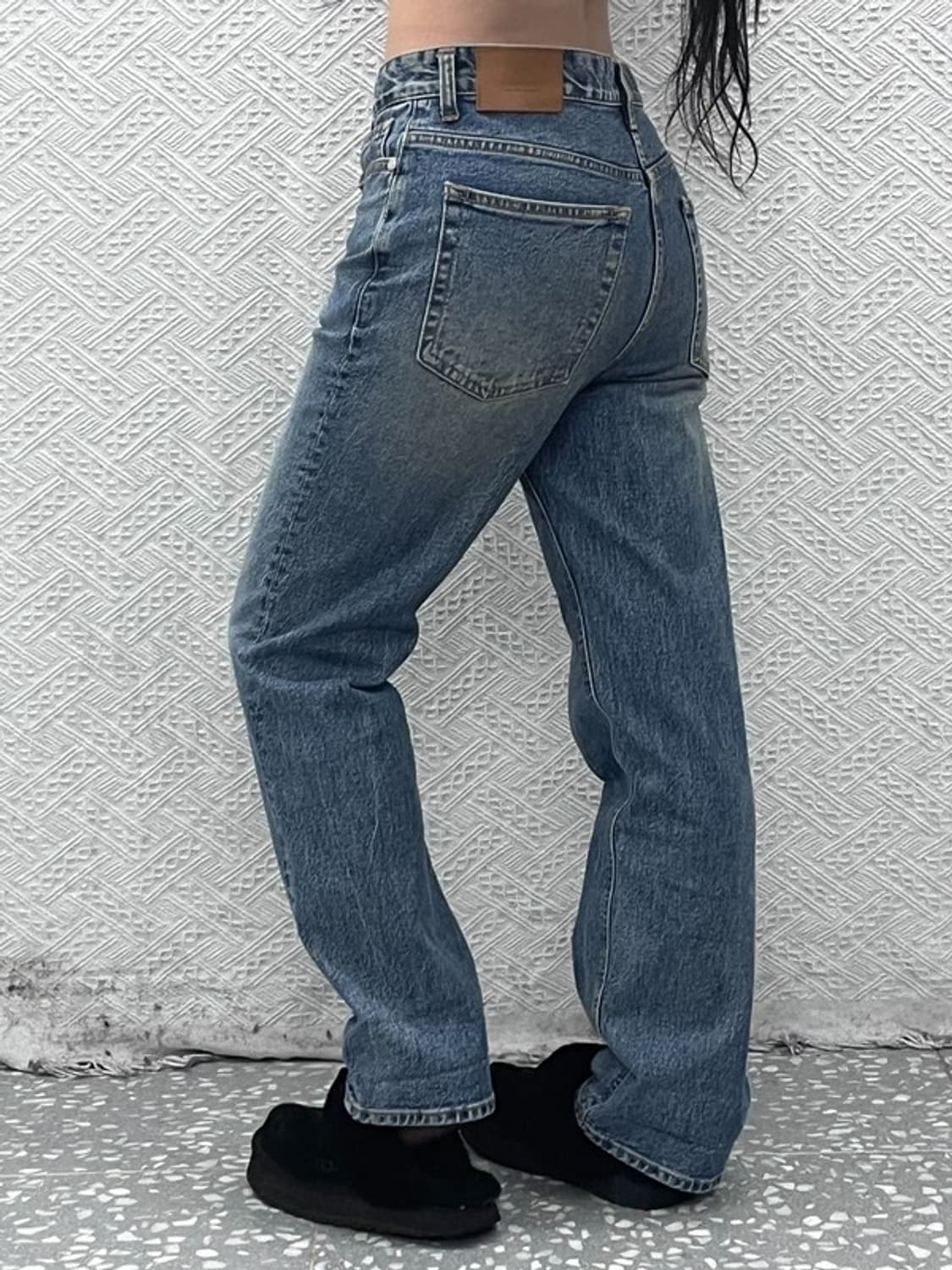 피스워커 빈티지 레트로 캐주얼 워싱 데님 청바지 29인치 C09408 상품이미지1