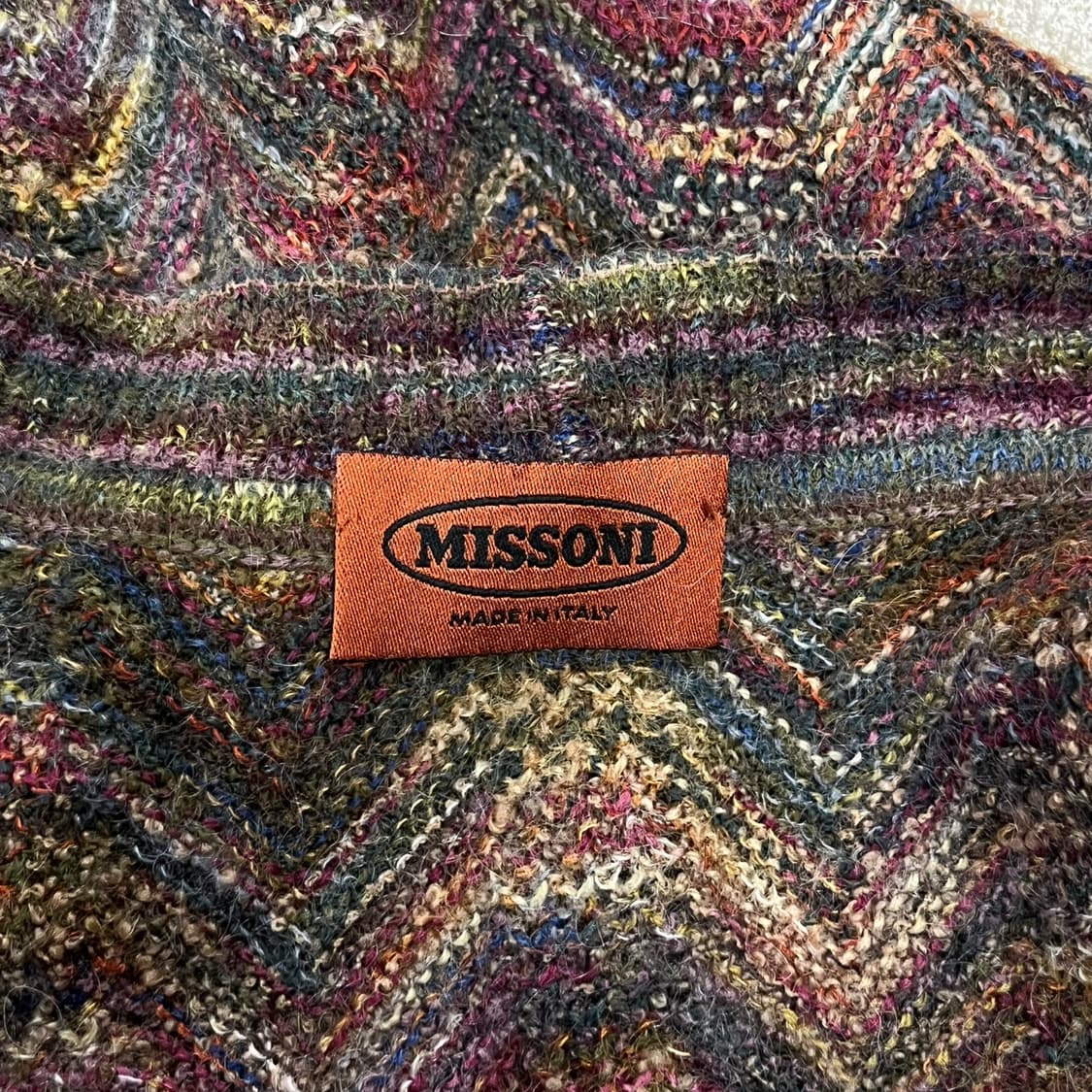 [정품] 미쏘니 Missoni 지그재그 패턴 가디건 b18 상품이미지5