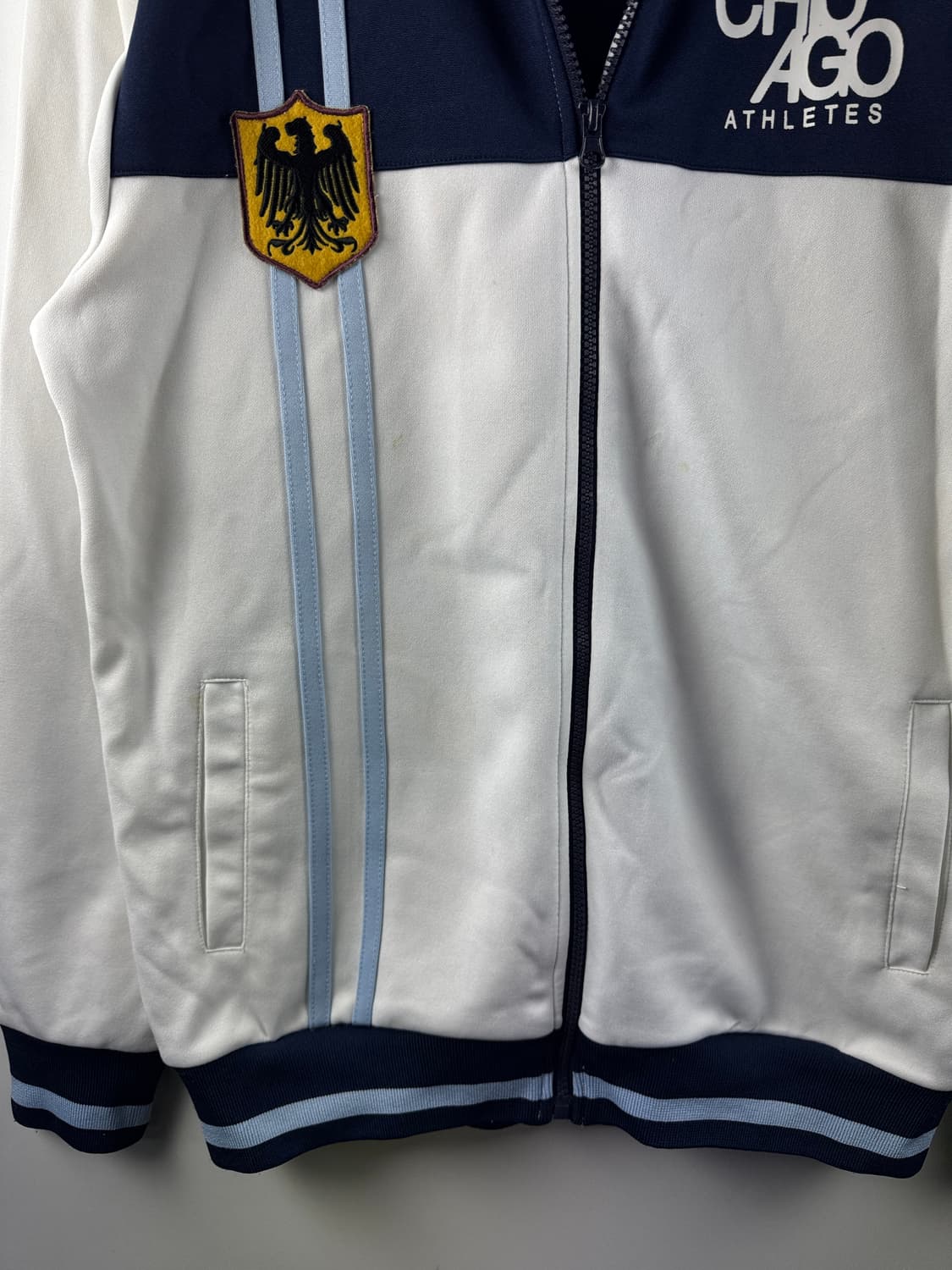 JPN 뫼벤픽 네이비 화이트 트랙탑져지1777 상품이미지3