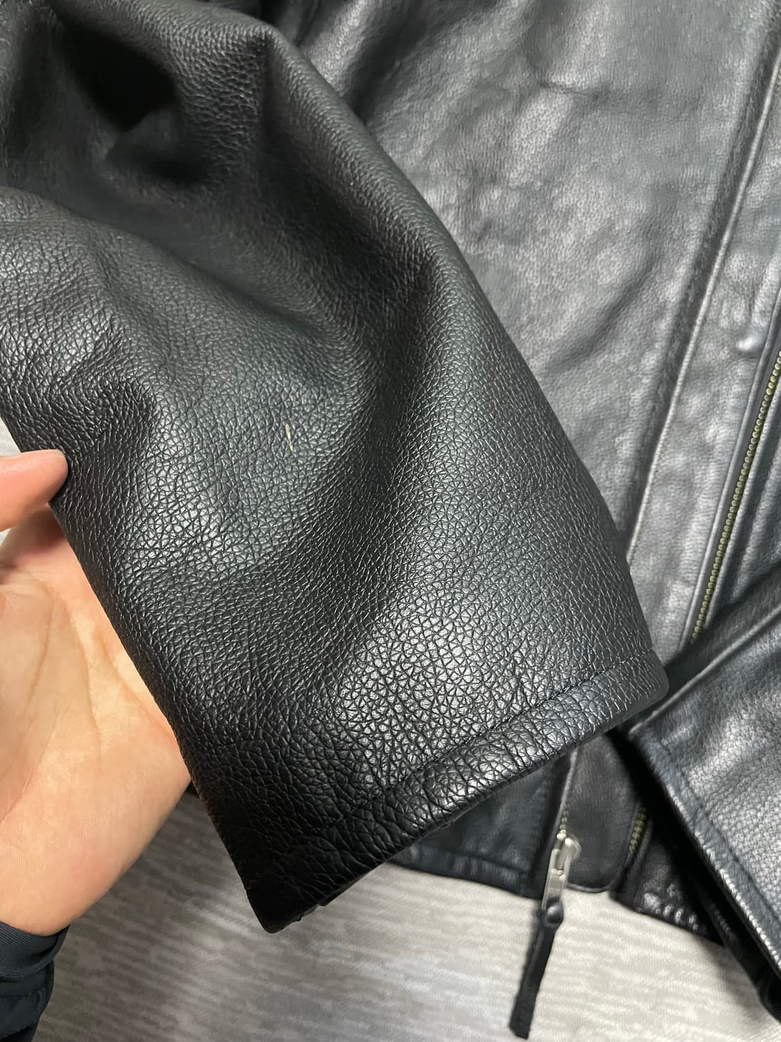 할리데이비슨 레더 레이서자켓 모터사이클자켓 L 상품이미지5