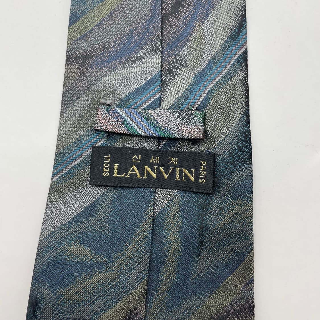 191) (LANVIN) 랑방 패턴 넥타이 상품이미지5