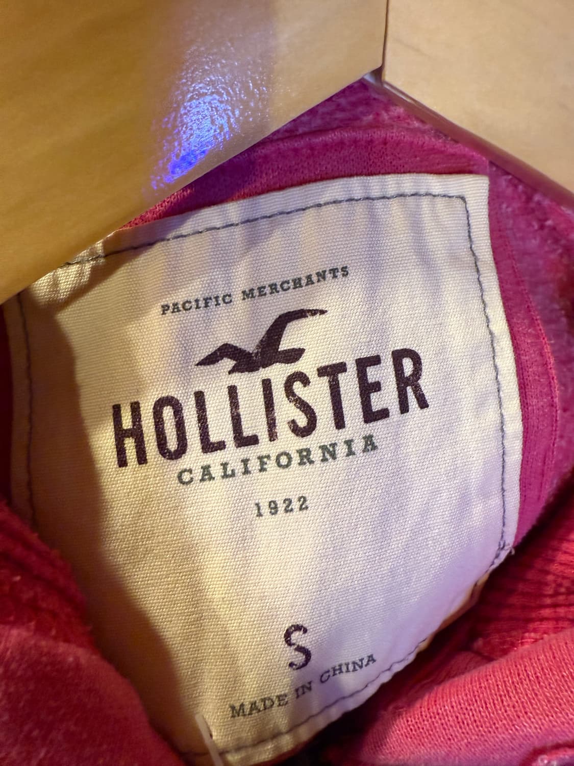 홀리스터 핑크 후드집업 상품이미지2