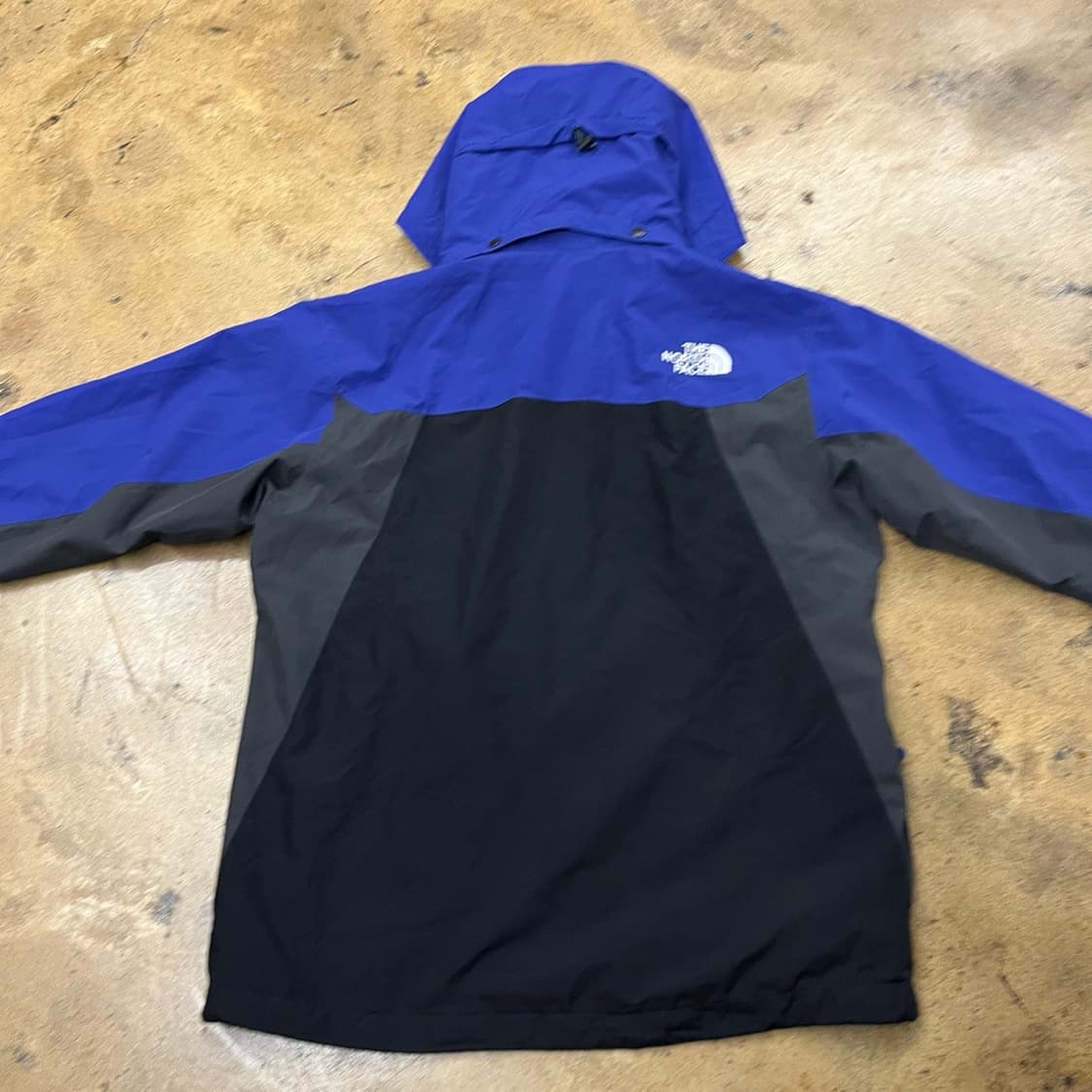 [정품/S] 노스페이스 바람막이 자켓 블루 블랙 배색 b16 상품이미지4