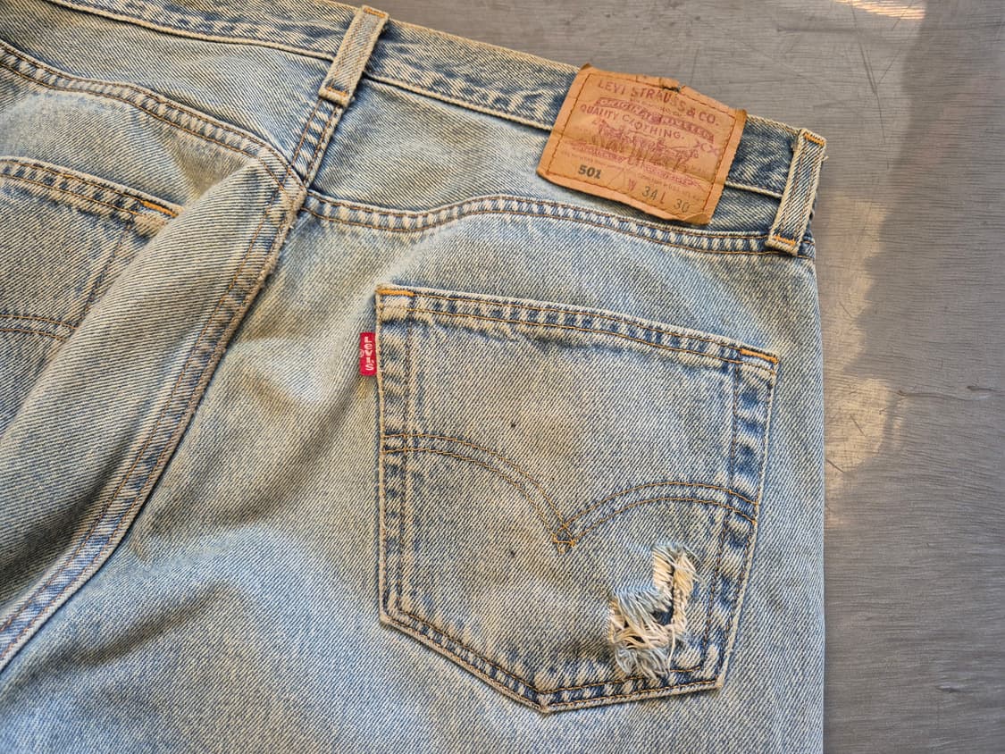 00s 리바이스 501 데님 팬츠 상품이미지4