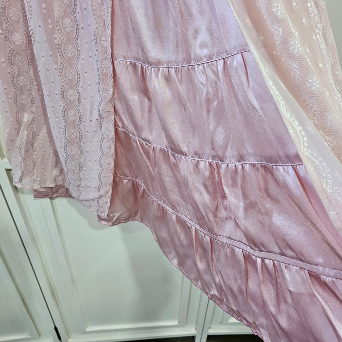 베이비핑크 레이스 원피스 상품이미지6