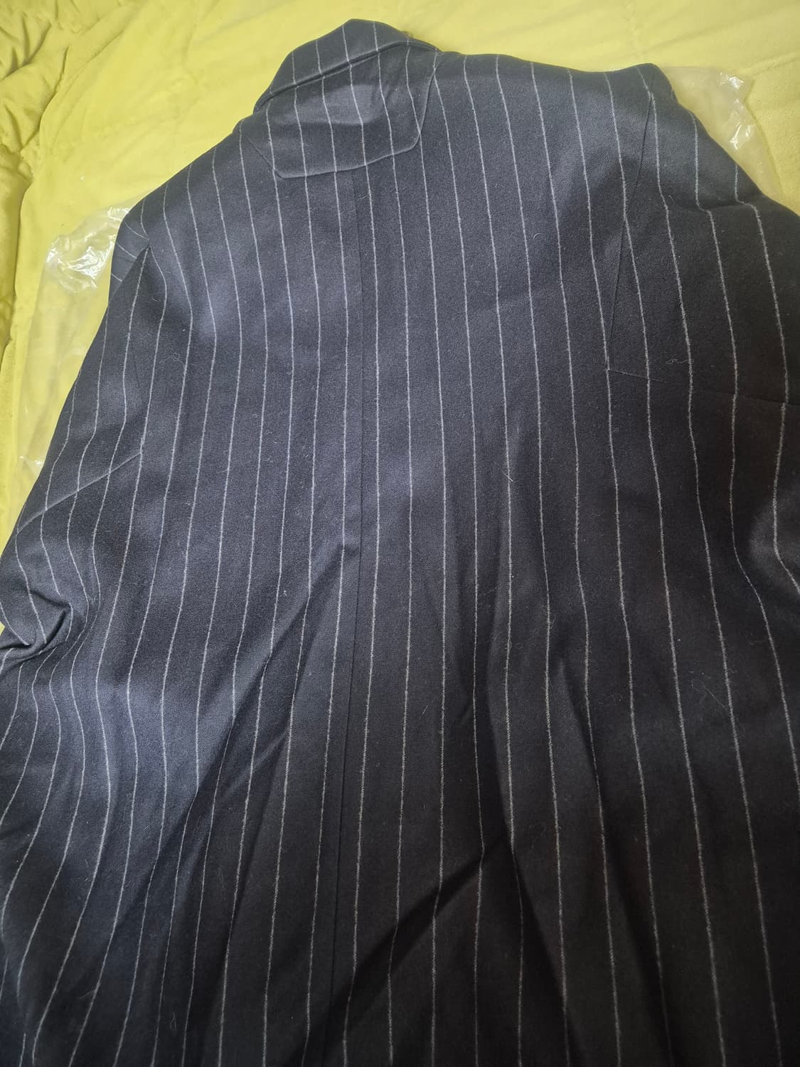 준지 16fw 스트라이프 코쿤핏 코트 상품이미지7