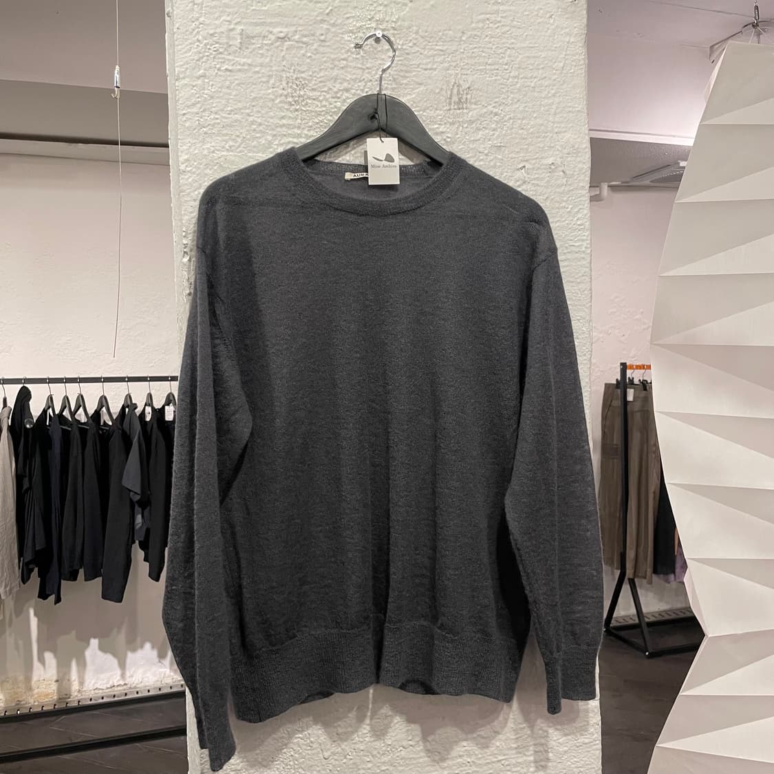 오라리 24ss 써머울 니트 상품이미지1