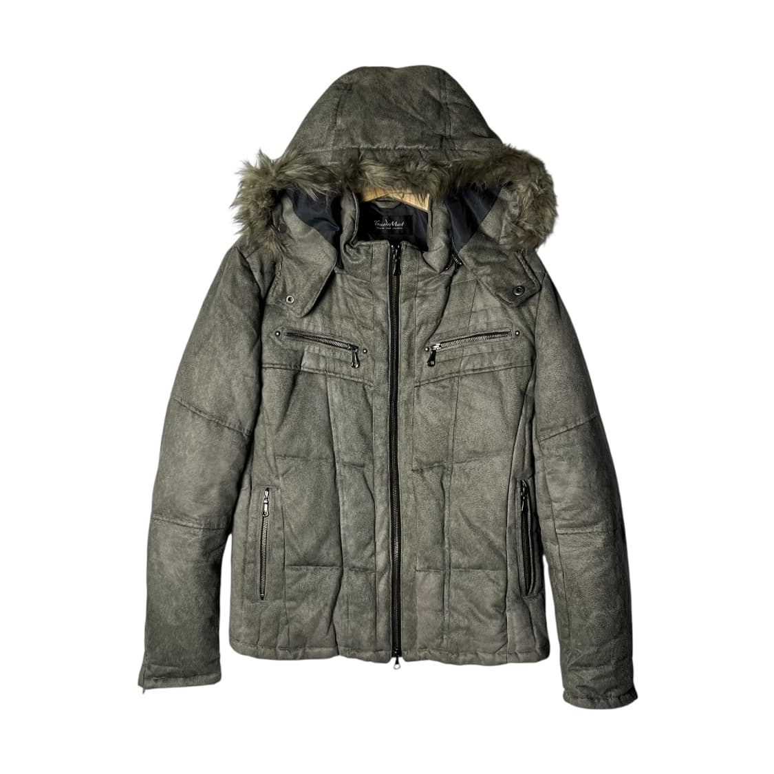 [Tornado Mart] 토네이도마트 스웨이드 다운 패딩 상품이미지1