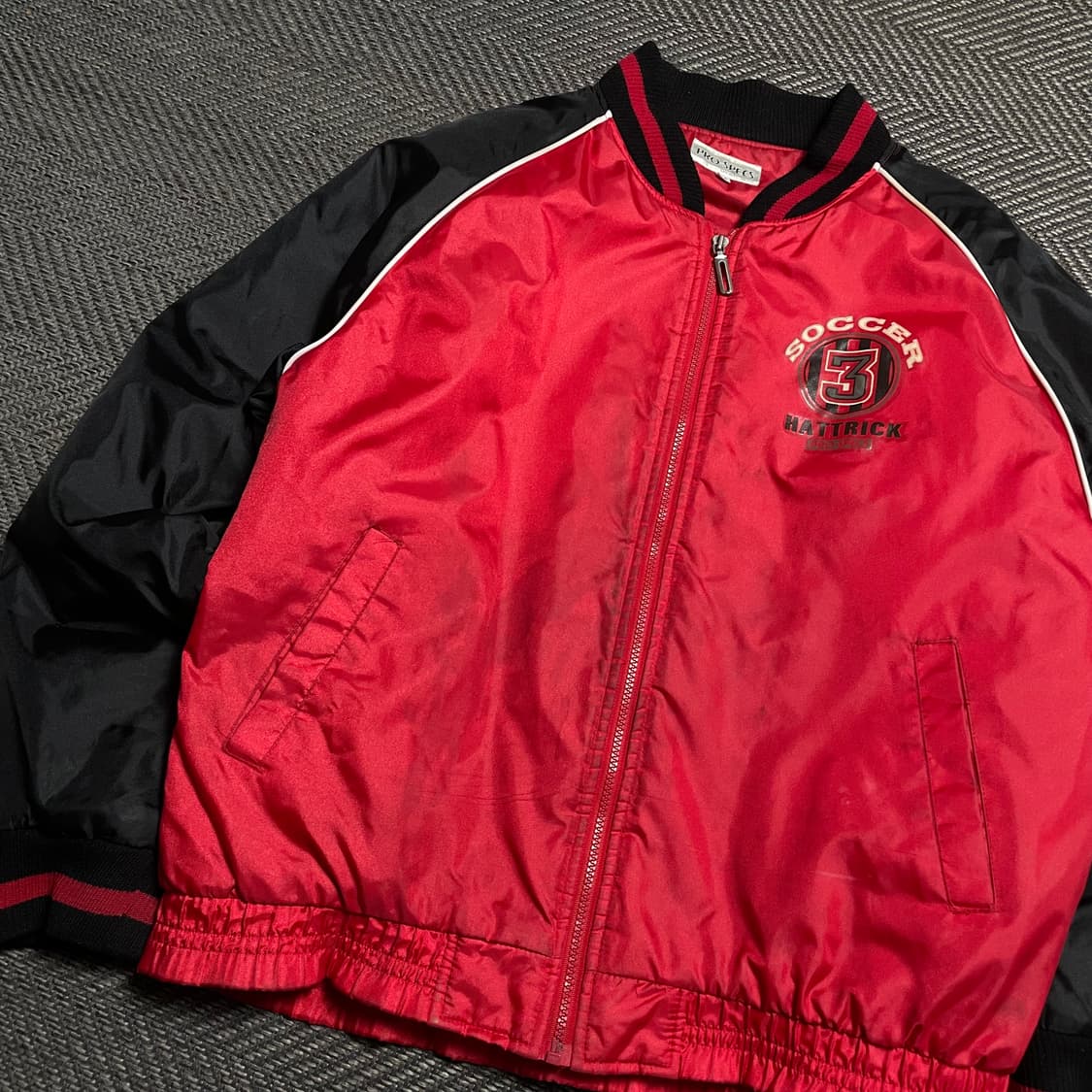 90s 프로스펙스 올드스쿨 풋볼 헤트트릭 빅로고 점퍼y 5231 상품이미지4