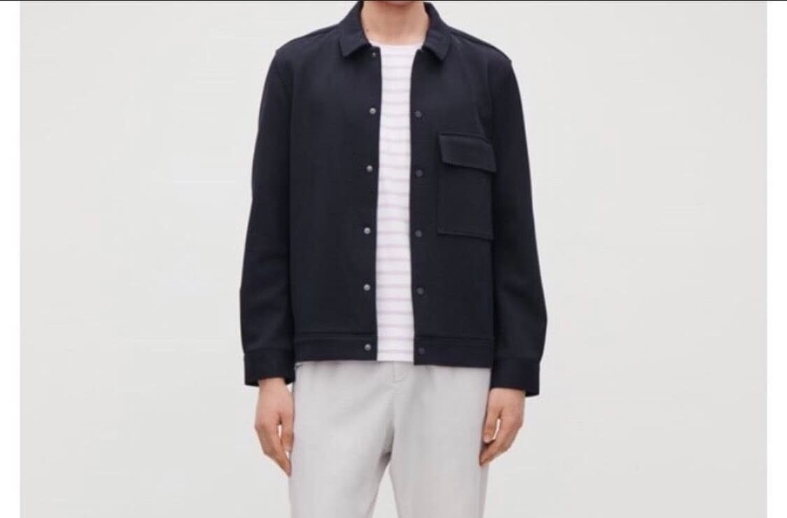 Cos 트윌 자켓 블랙 M사이즈 상품이미지1