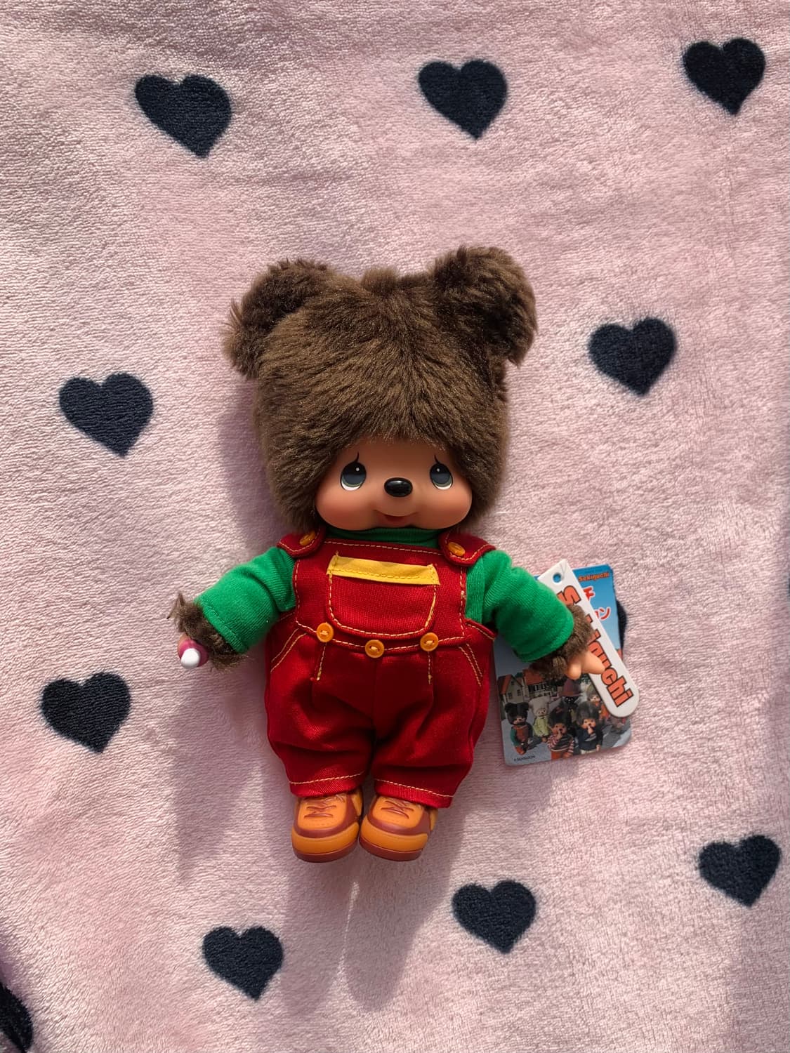 몬치치 애니메이션 멜빵 토모다치 쿠마인형 상품이미지1