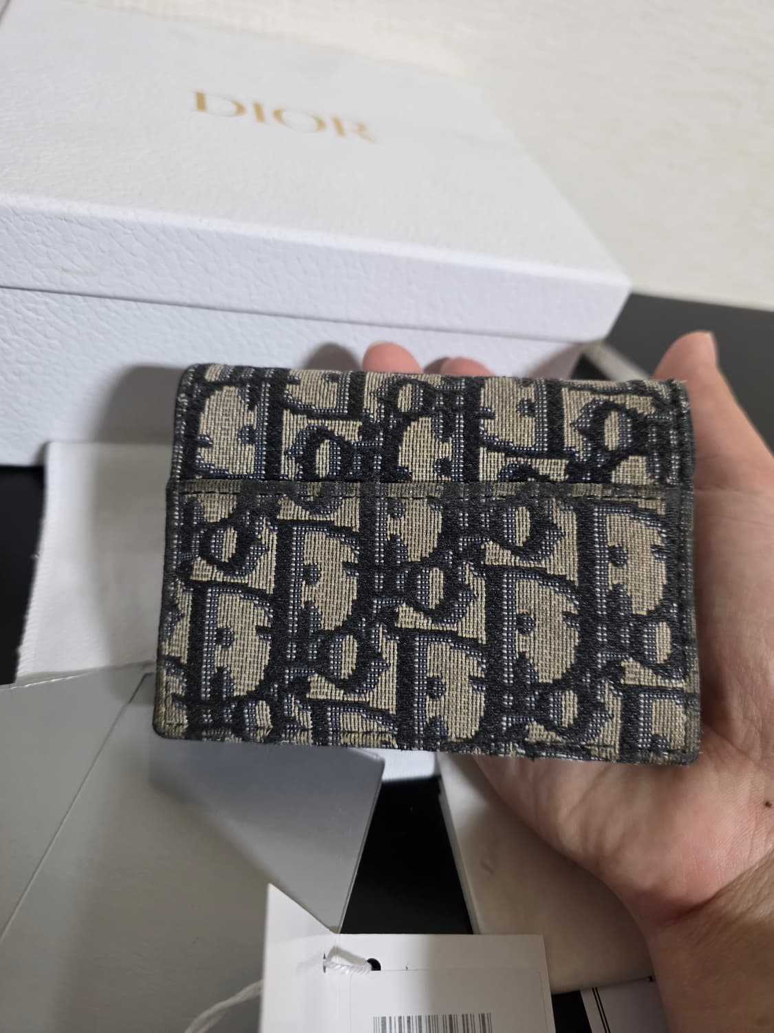 [풀구성]디올 오블리크 새들 여성 카드지갑 상품이미지3