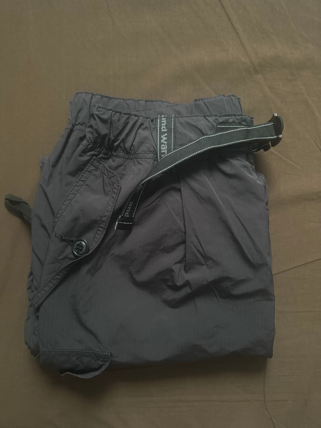 앤드원더  oversized cargo pants 블랙 L 상품이미지3