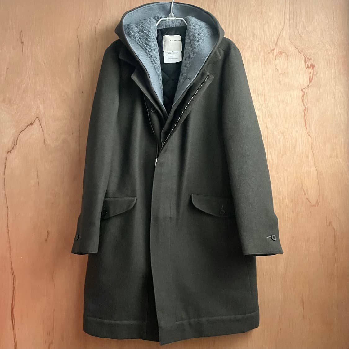 스테판슈나이더 니트 도킹 코트 상품이미지2