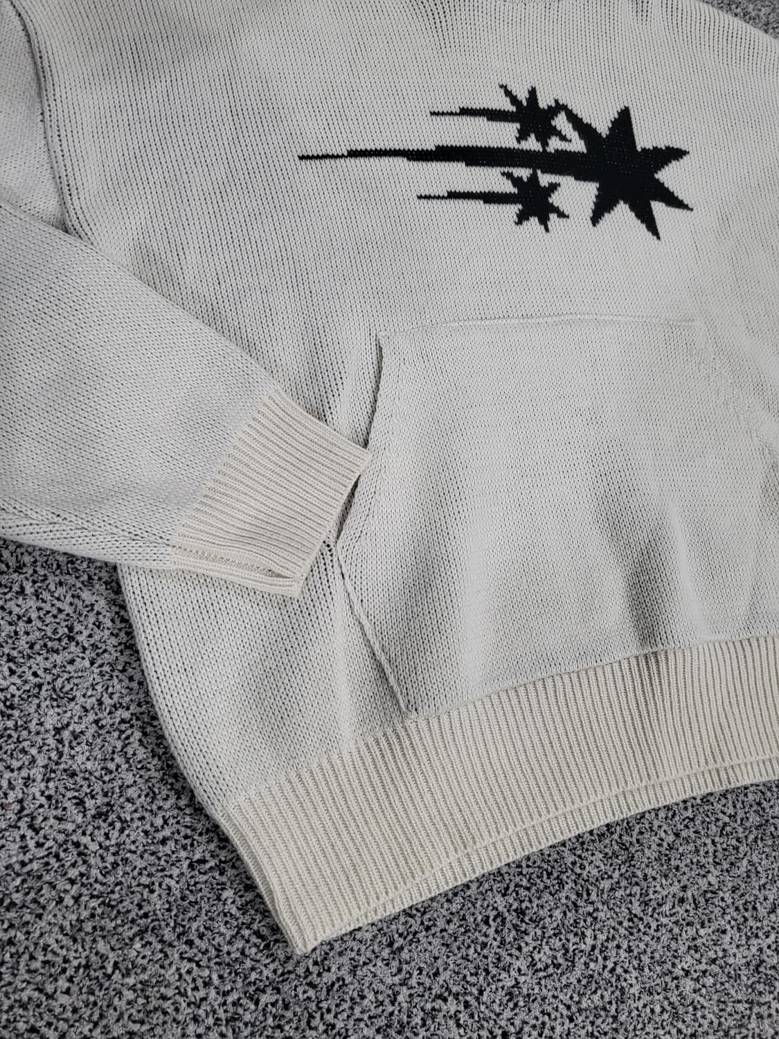 나이스고스트클럽 샤이닝 니트 후드티  상품이미지7