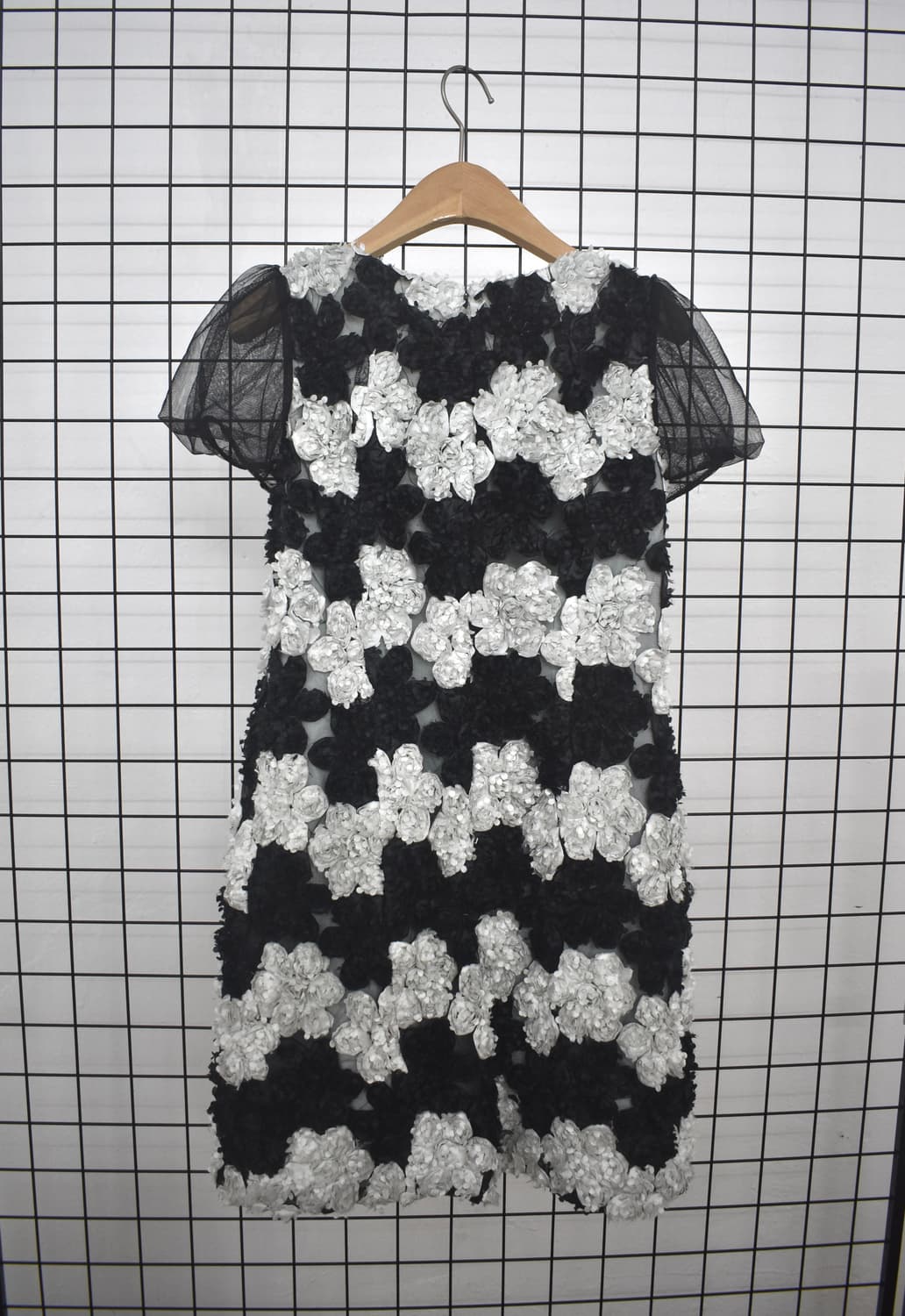 JILLSTUART Black & White Floral Dress 상품이미지5