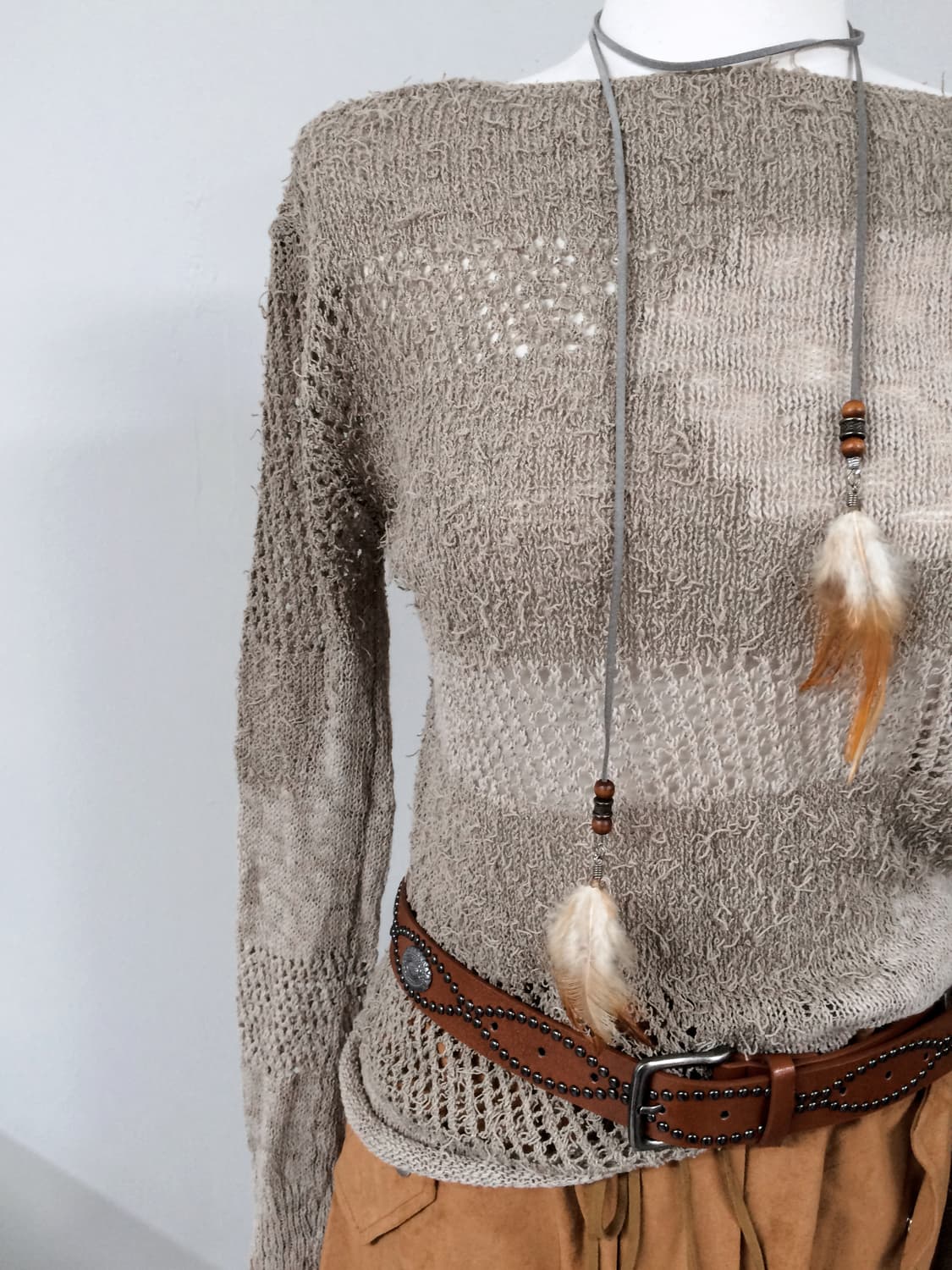 Vintage grunge knit 상품이미지3