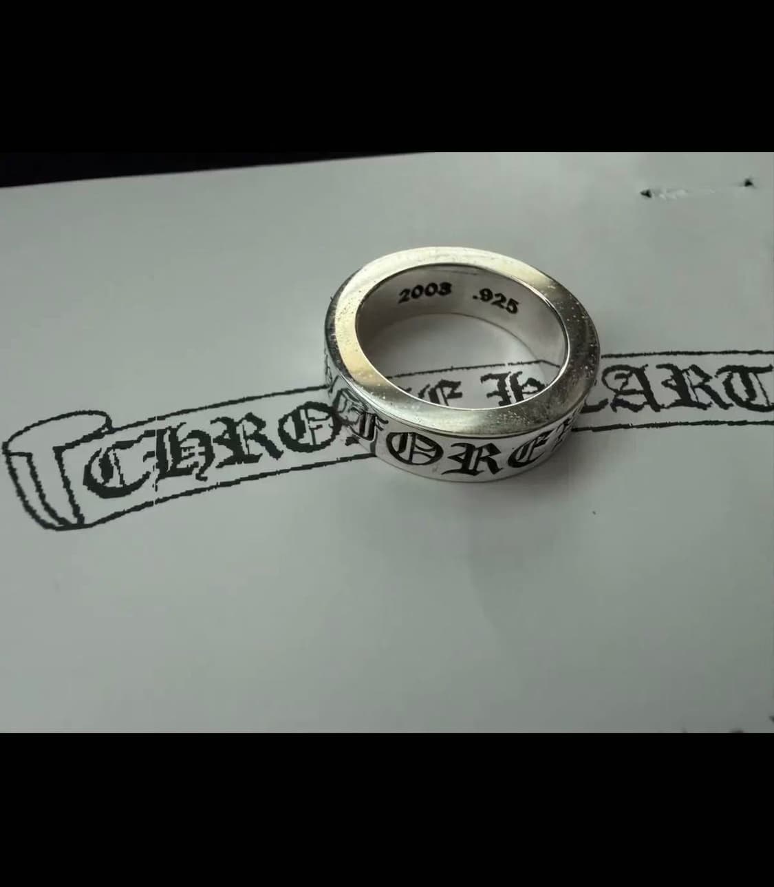 US 5.5 크롬하츠 포에버링 상품이미지1