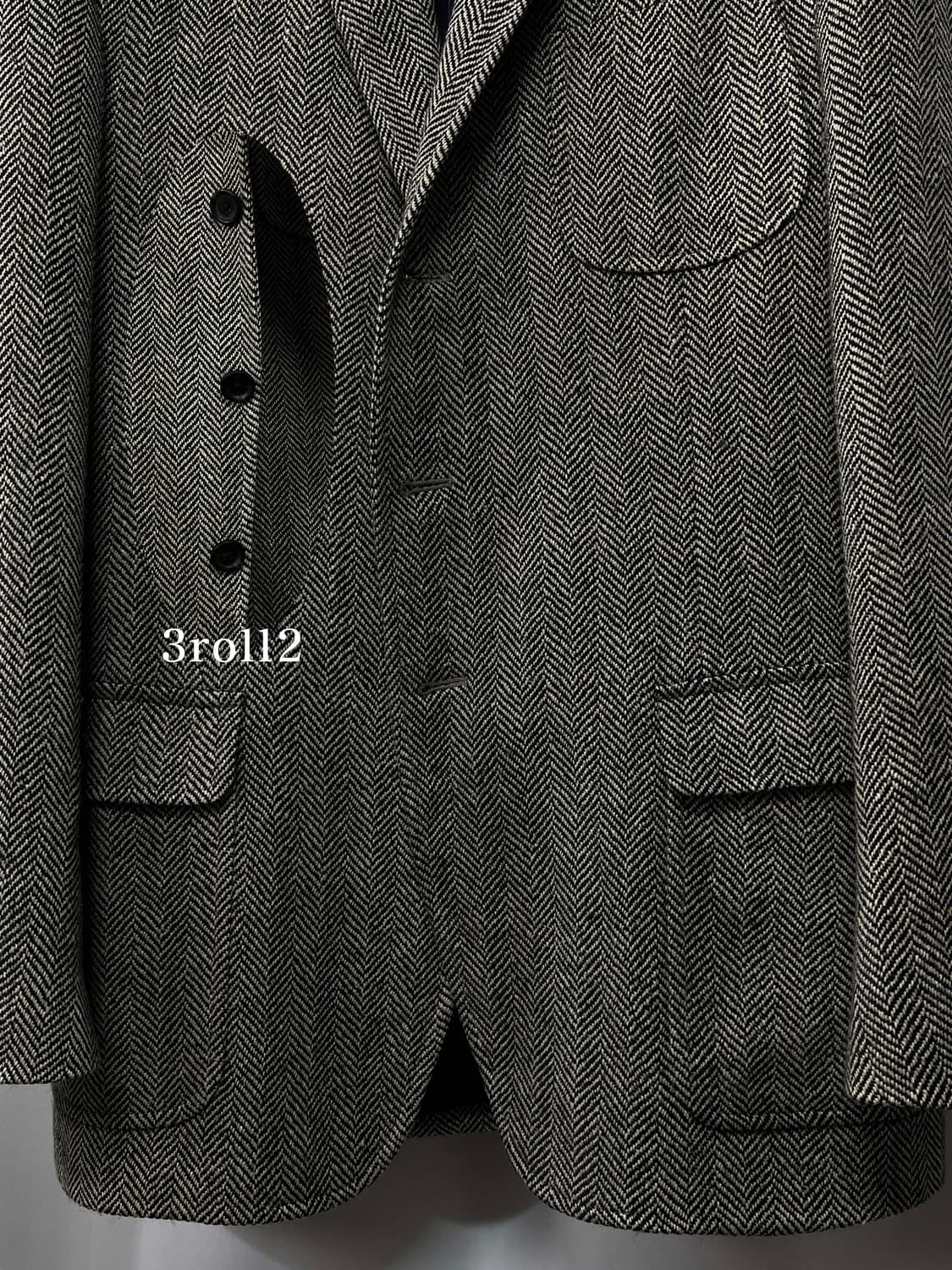 폴로 랄프로렌 헤링본 멀버리실크 린넨 울 스포츠 코트 자켓 상품이미지6