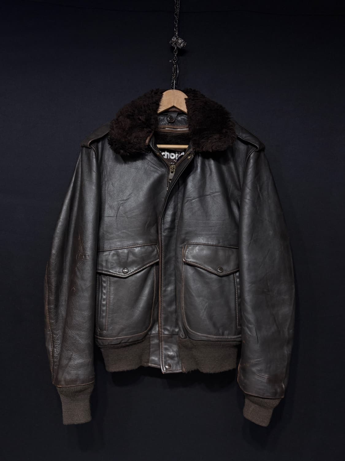 Schott g-1  항공가죽자켓 상품이미지1