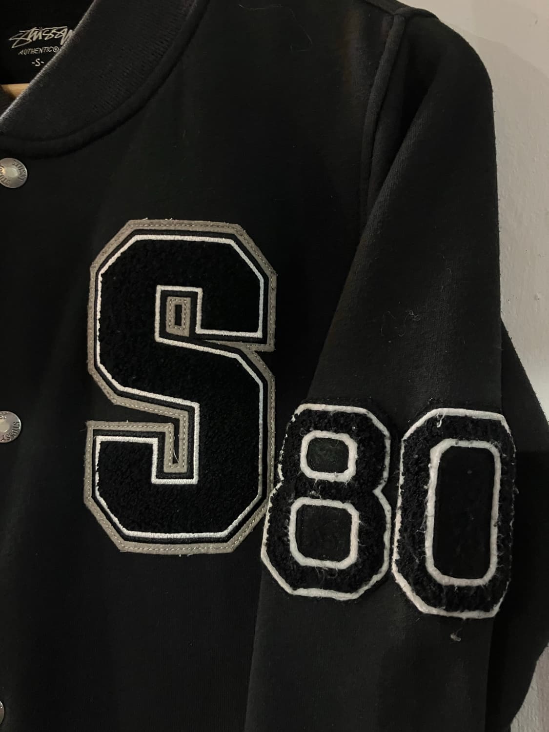 스투시 바시티 자켓 S 상품이미지3