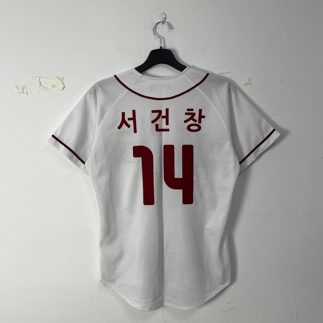 넥센 히어로즈 서건창 야구 유니폼 화이트 상품이미지2