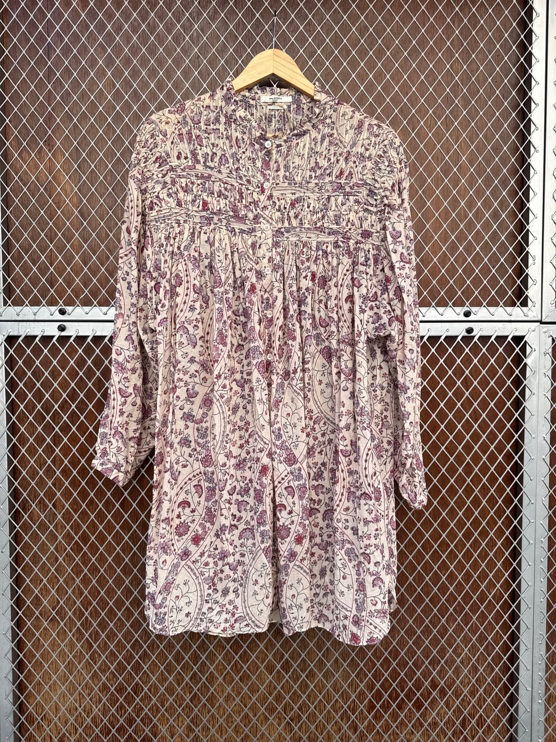 Isabel Marant 이자벨마랑 에스닉 플라워 패턴 미디 원피스 38 상품이미지1