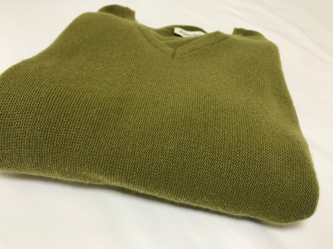 포니테일 클럽 브이넥 니트 (Parsley Green) 상품이미지6