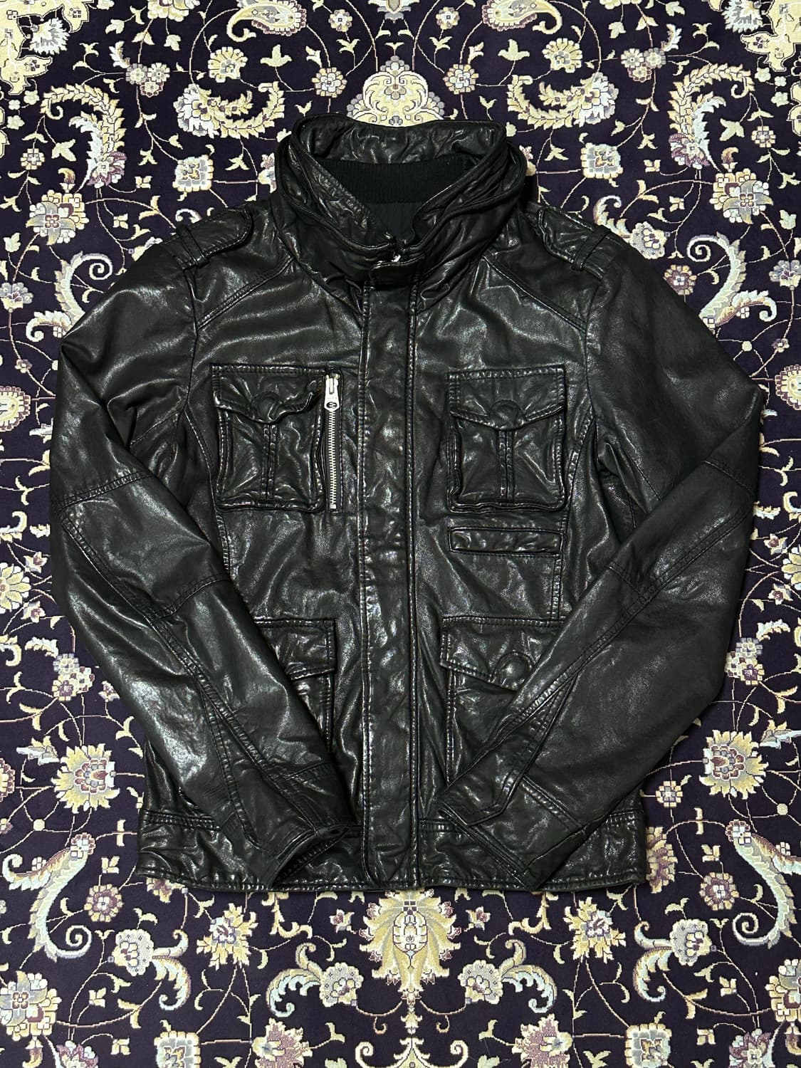 Lambskin leather jacket 상품이미지2