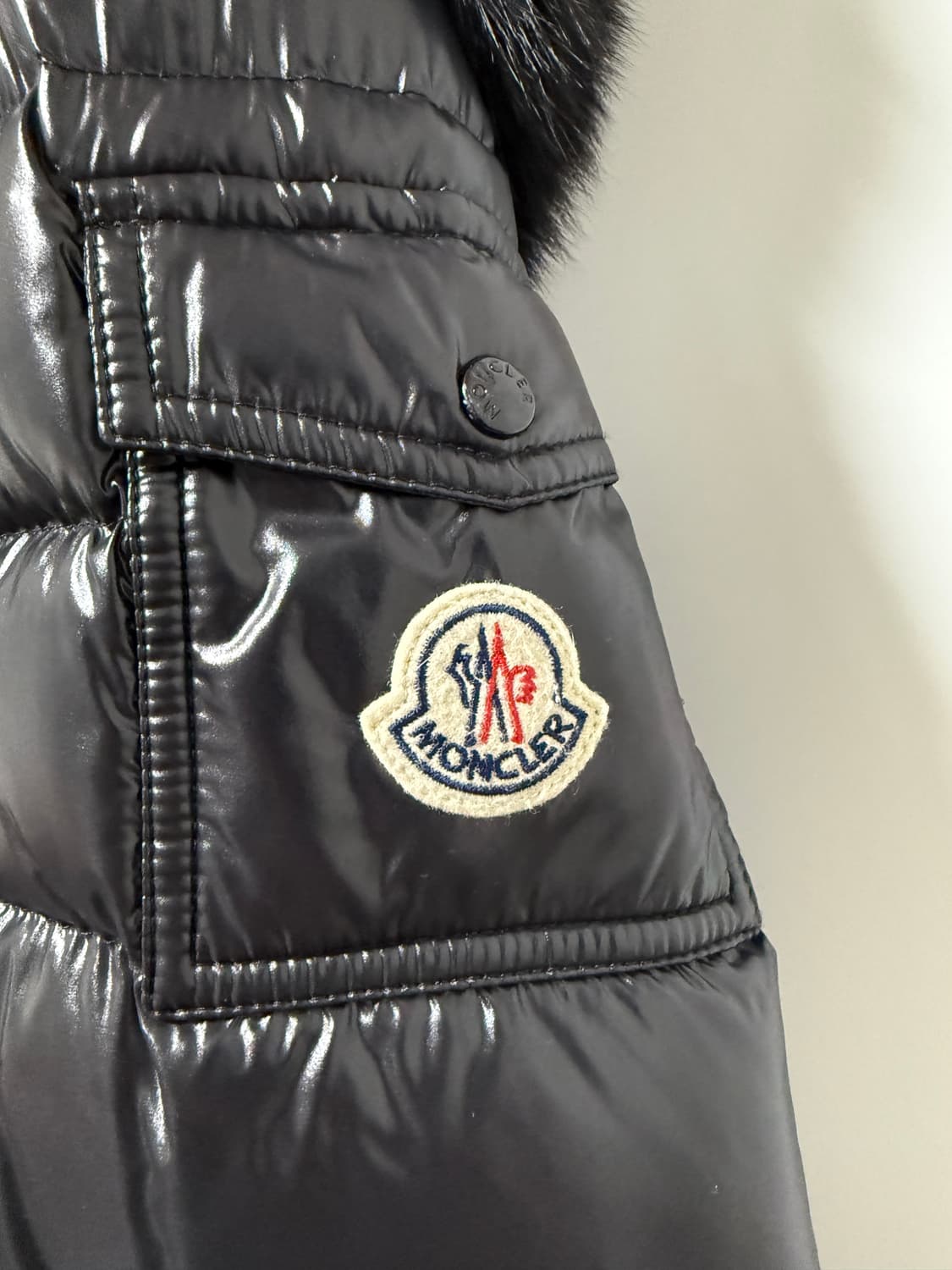 A급)몽클레어 바디퍼 패딩 북극여우 퍼 3사이즈(영수증 포함) 상품이미지2