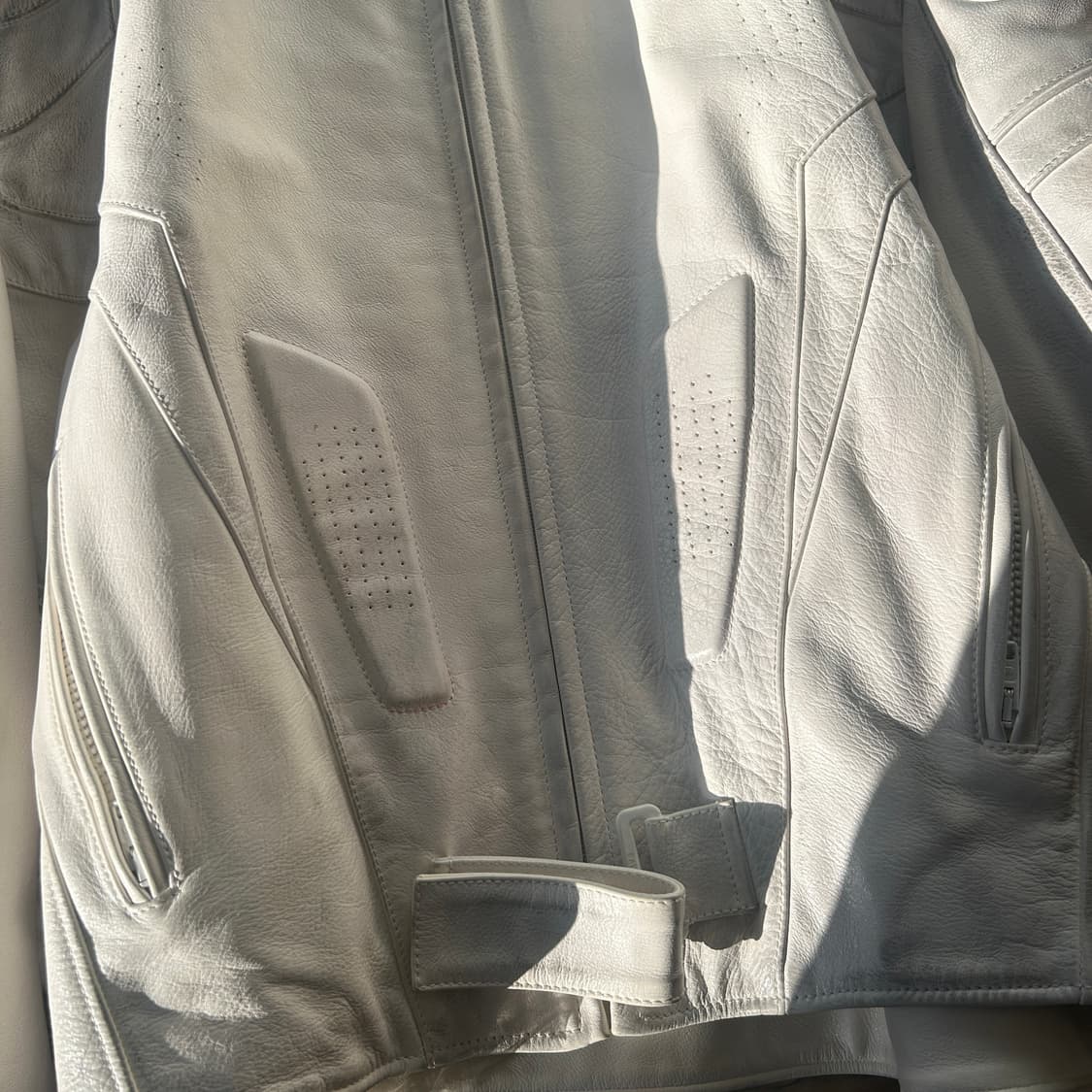 발렌시아가 모터사이클 레더 바이커 자켓 상품이미지7