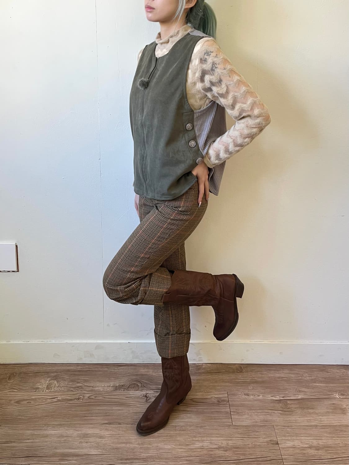 japan vtg 페이크 버튼 베스트 상품이미지6