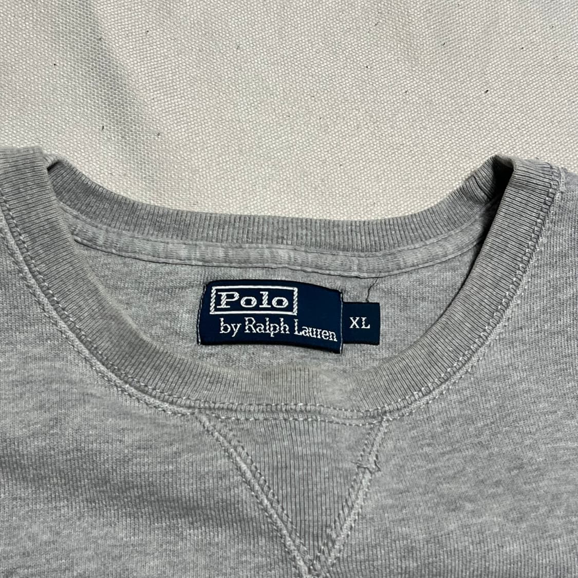 XL 폴로랄프로렌 그래이 기모 맨투맨 상품이미지4