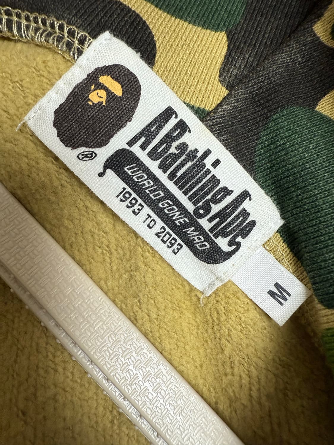 베이프 후드집업 녹계 상품이미지3