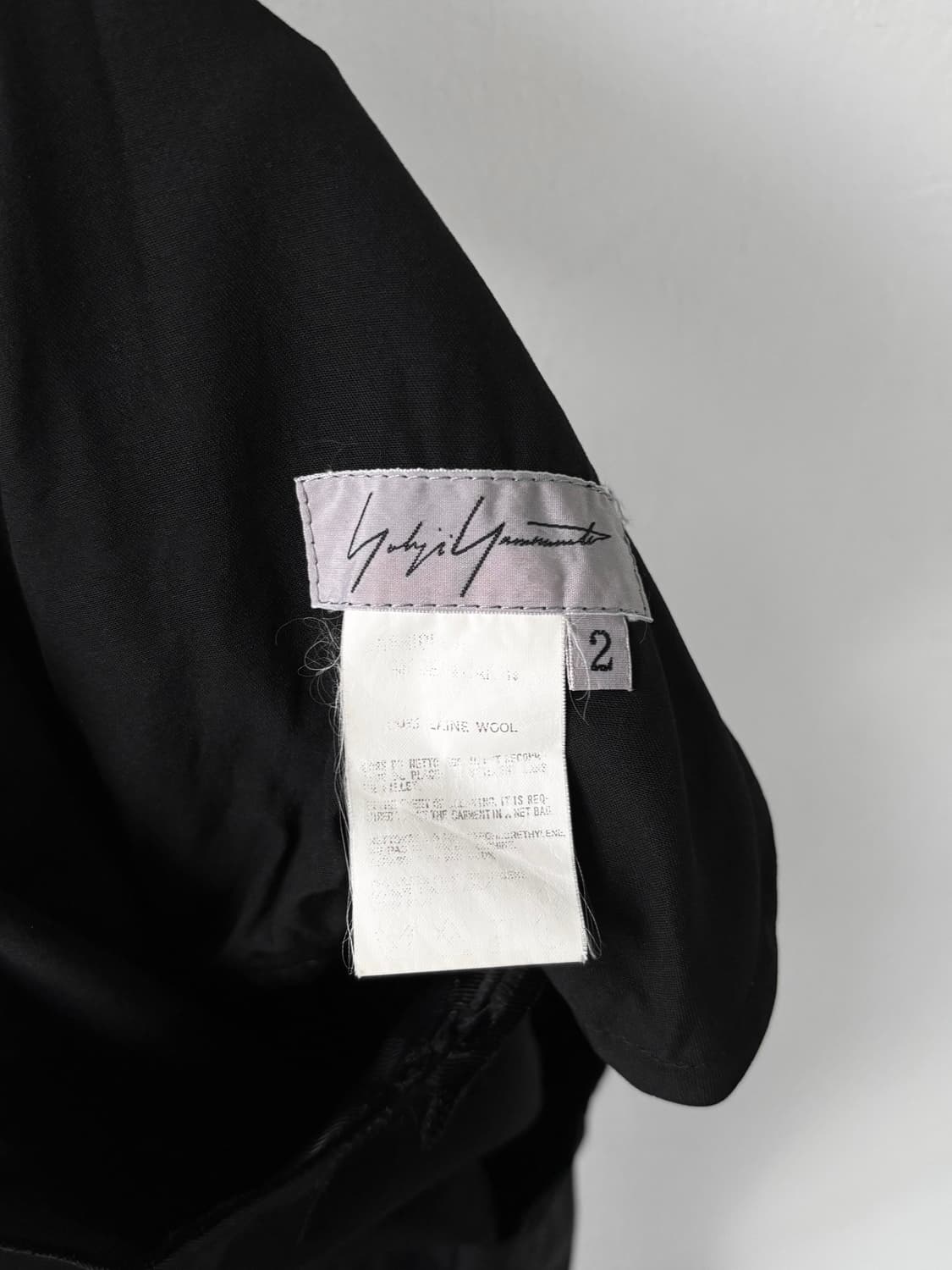 요지야마모토 트라우저 상품이미지10