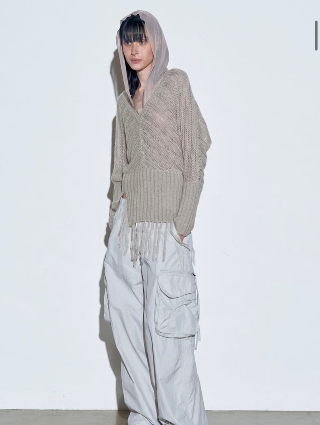 스컬프터 투웨이 니트 안유진 착용 니트 판매 상품이미지2