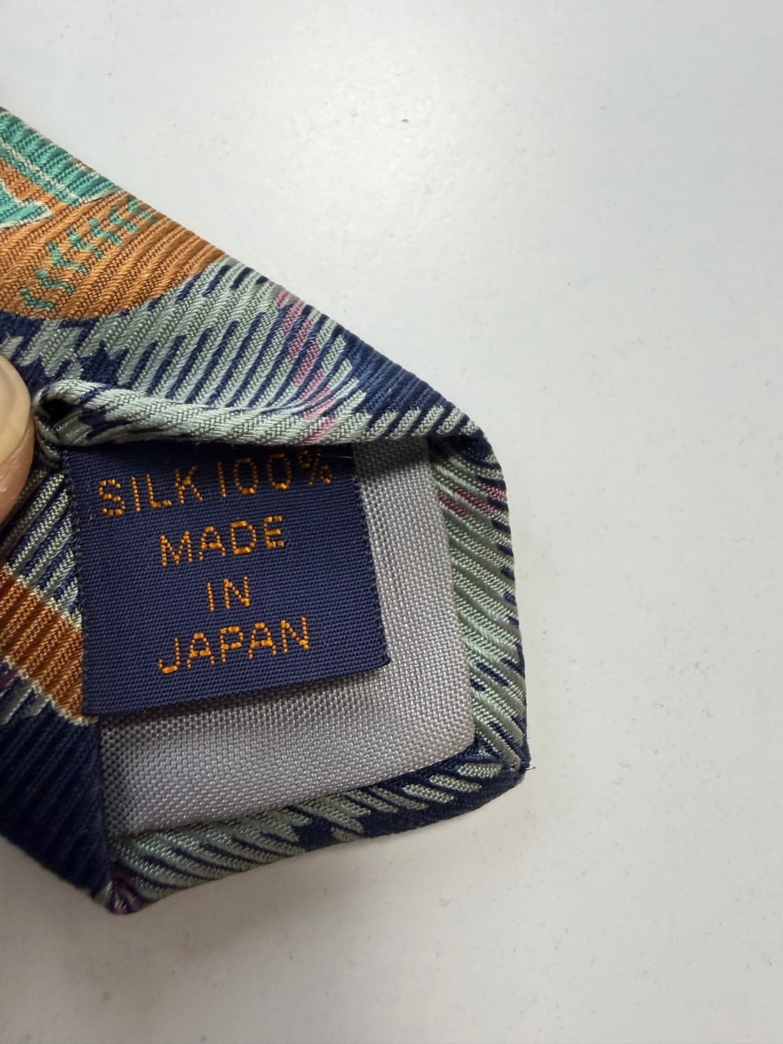 챕스 랄프로렌(CHAPS RALPH LAUREN) 실크 넥타이 9.4cm 상품이미지7