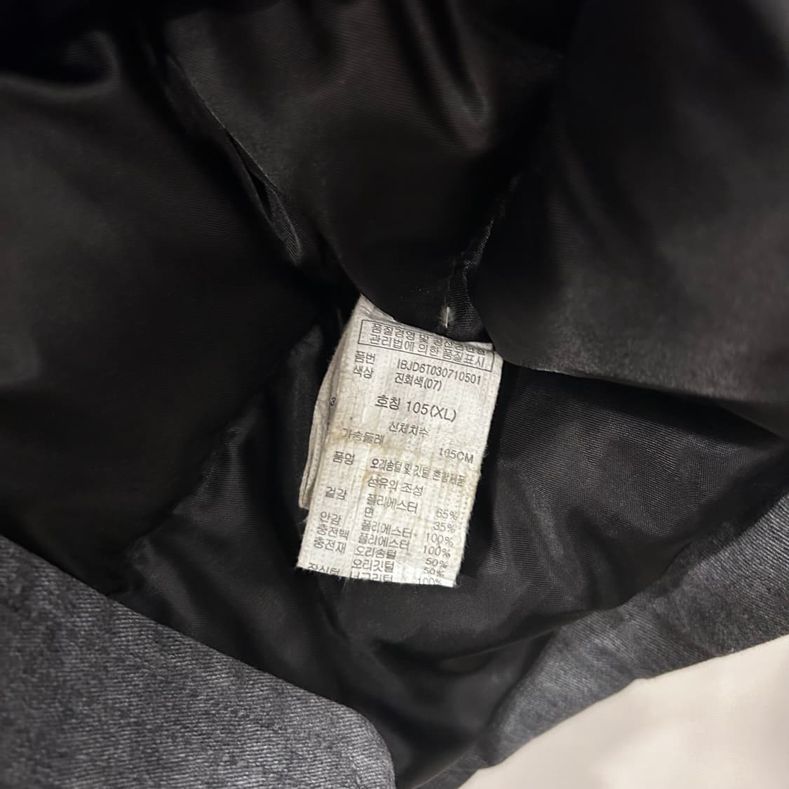 인디고뱅크 덕다운 멀티포켓 후디드 롱패딩 상품이미지4
