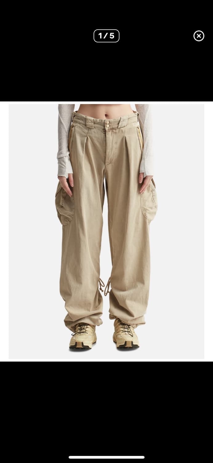 3)hyein seon워시드 카고팬츠 판매 상품이미지1