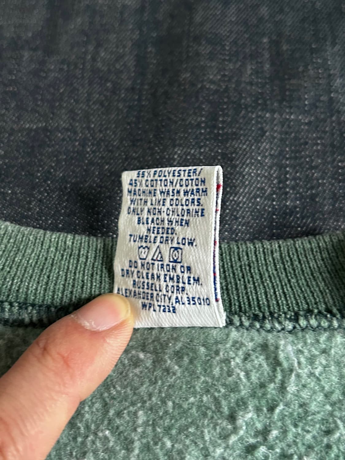 90s 러셀 블랭크 스웻셔츠 Made in USA 상품이미지7