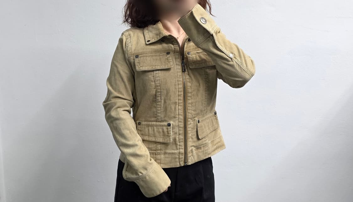[프립]타미진스(Tommy Jeans) 여성 코듀로이 자켓 상품이미지3