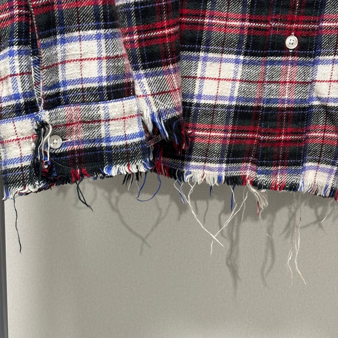 L) R13 알써티 슈레디드 심 셔츠 상품이미지2